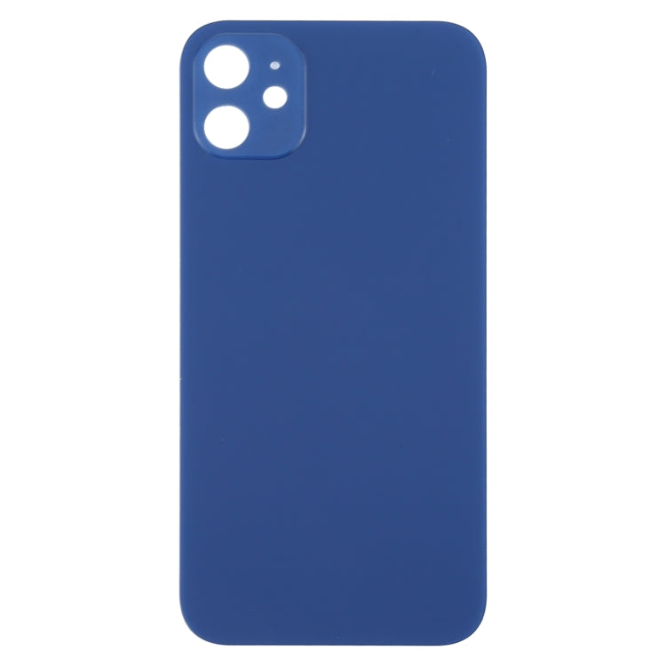 IPhone 12 Imitation Look Glass Battery Cover pour iPhone XR (Bleu)
