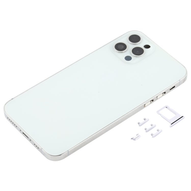 iPhone 12 Pro Imitation Look Back Housing Cover for iPhone X (White)