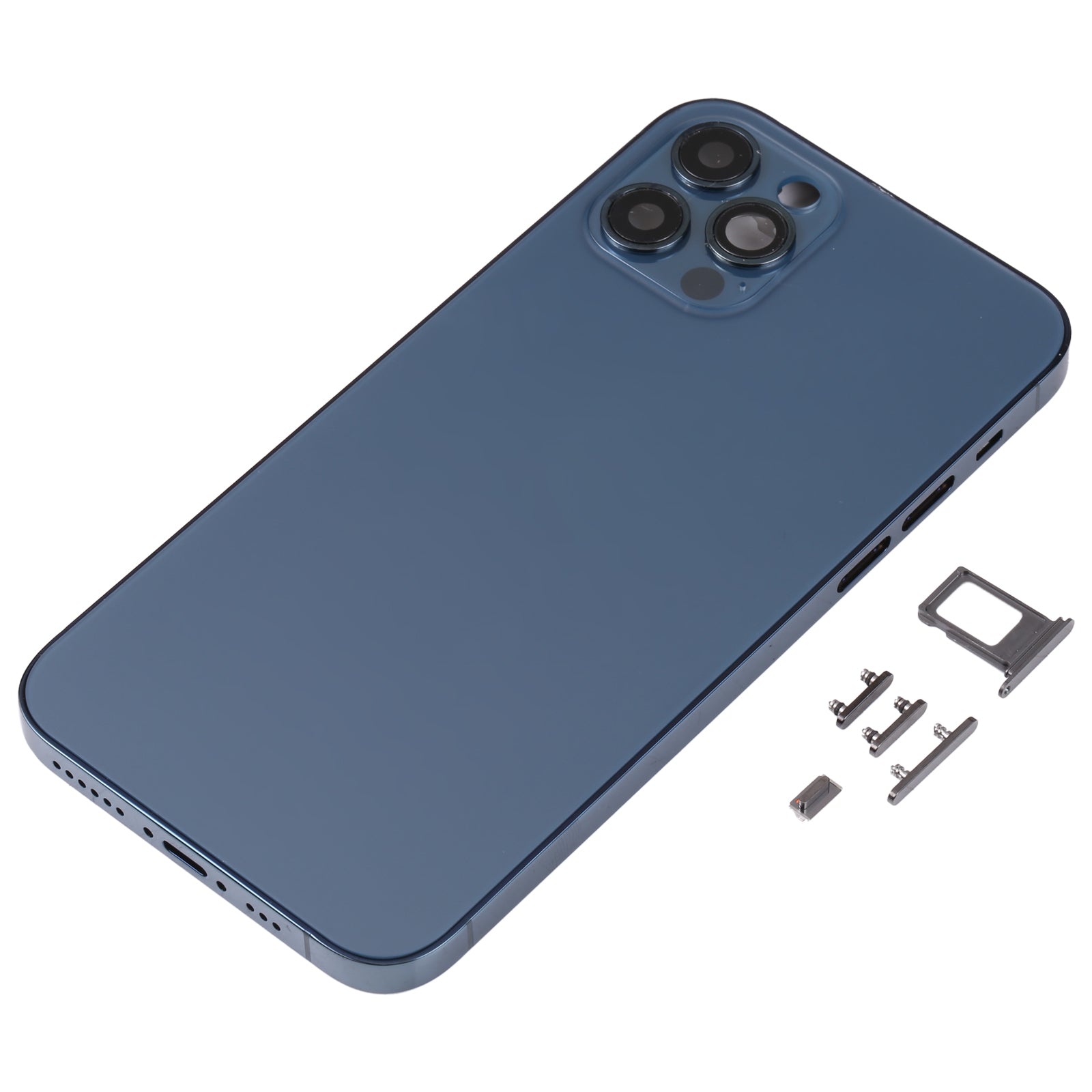 Chassis Cover Battery Cover Apple iPhone 11 Pro imitation iPhone 12 Pro Dark Blue