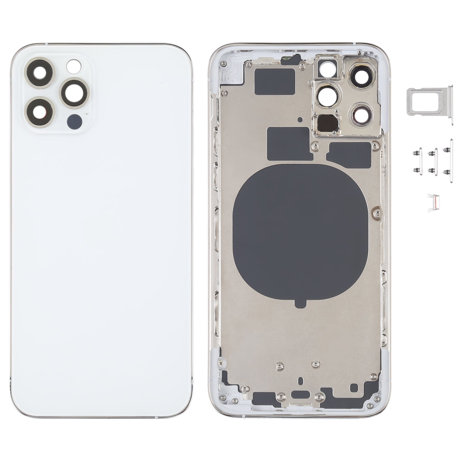 Chassis Cover Battery Cover Apple iPhone 11 Pro imitation iPhone 12 Pro Blanc