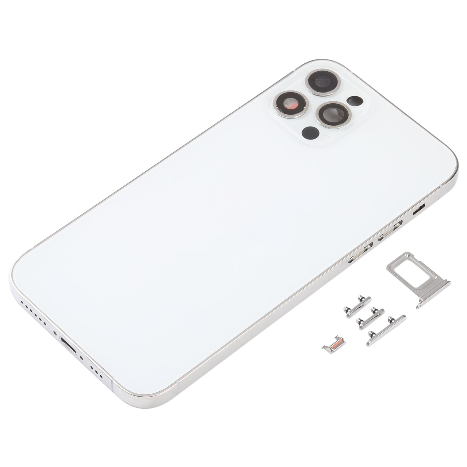 Carcasa Chasis Tapa Bateria Apple iPhone 11 Pro imitacion iPhone 12 Pro Blanco