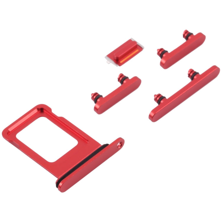 SIM Card + SIM Card Tray + Side Keys for iPhone 13 (Red)