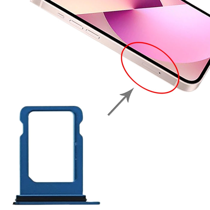 Micro SIM SIM Holder Tray Apple iPhone 13 Mini Blue