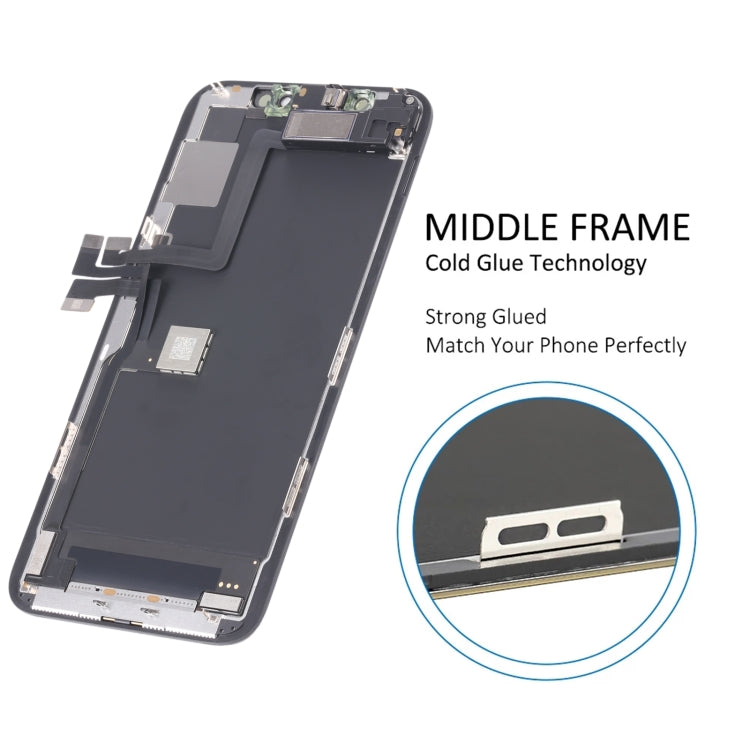 Pantalla LCD Original y Digitalizador Completa con Cable Flex de Altavoz de Auricular Para iPhone 11 Pro