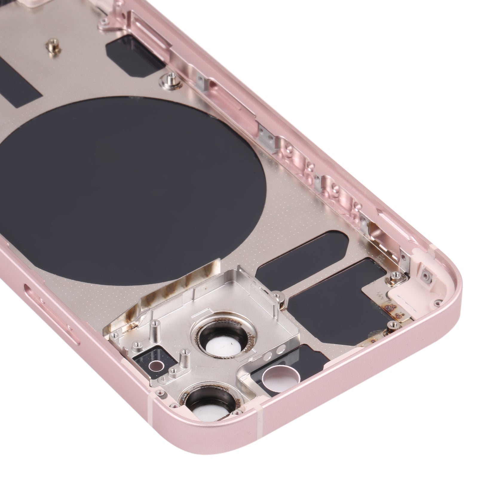 Carcasa Chasis Tapa Bateria Apple iPhone 13 Mini Dorado