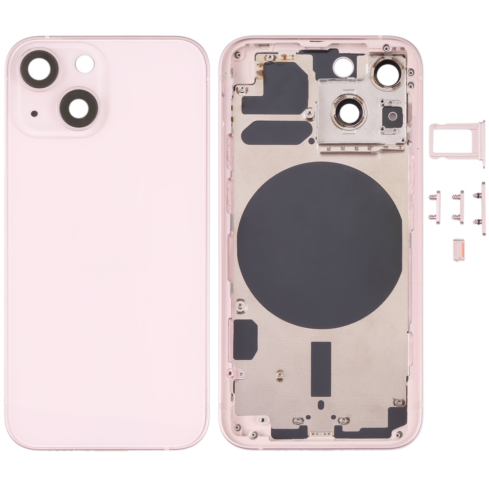 Châssis Cover Battery Cover Apple iPhone 13 Mini Or