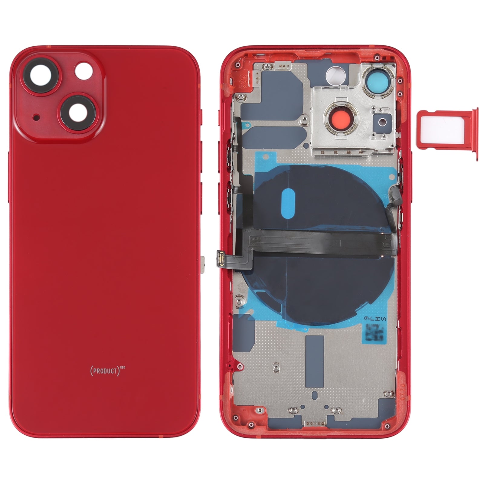 Chassis Cover Battery Cover Apple iPhone 13 Mini Red