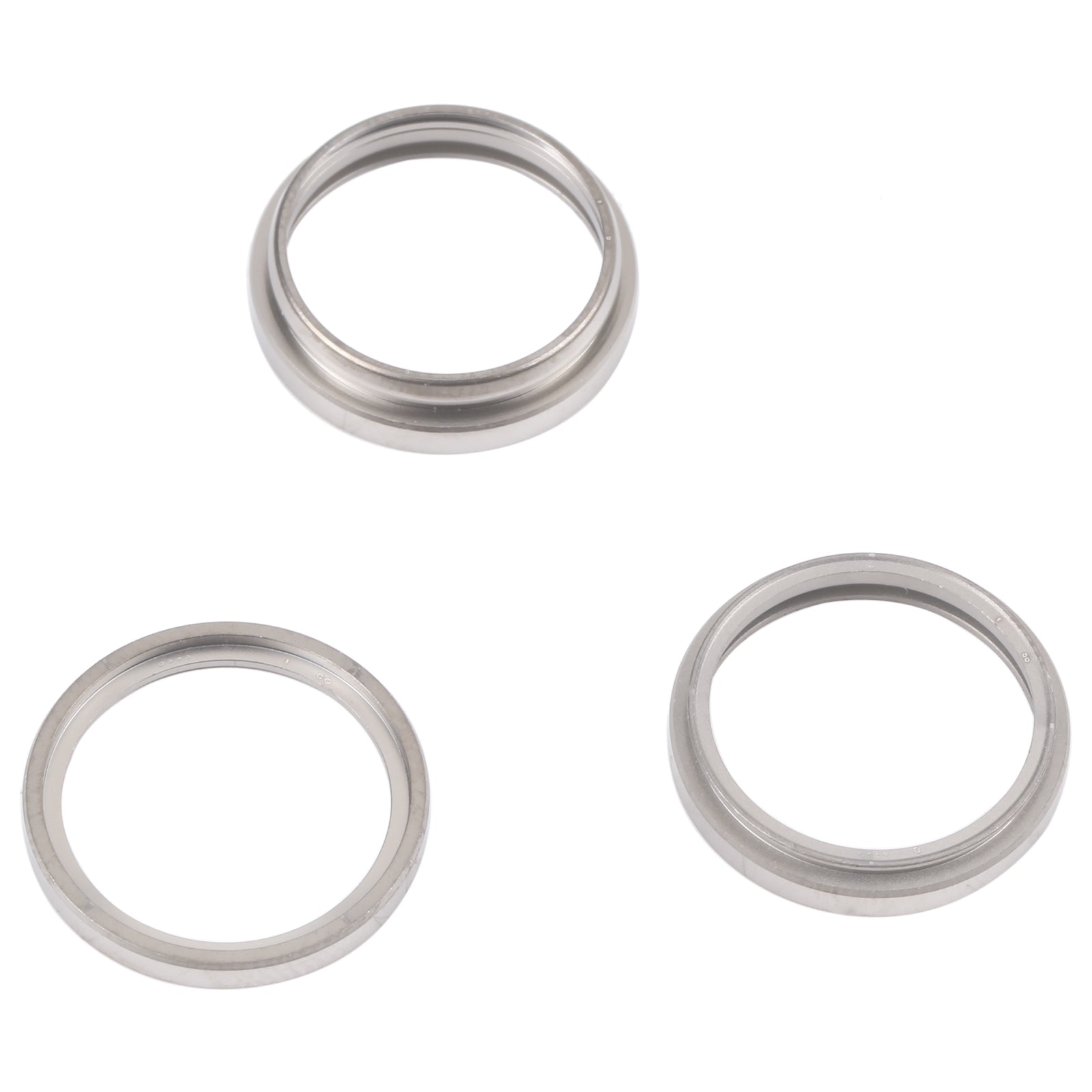 Rings for Rear Camera Lens Apple iPhone 14 Pro Silver