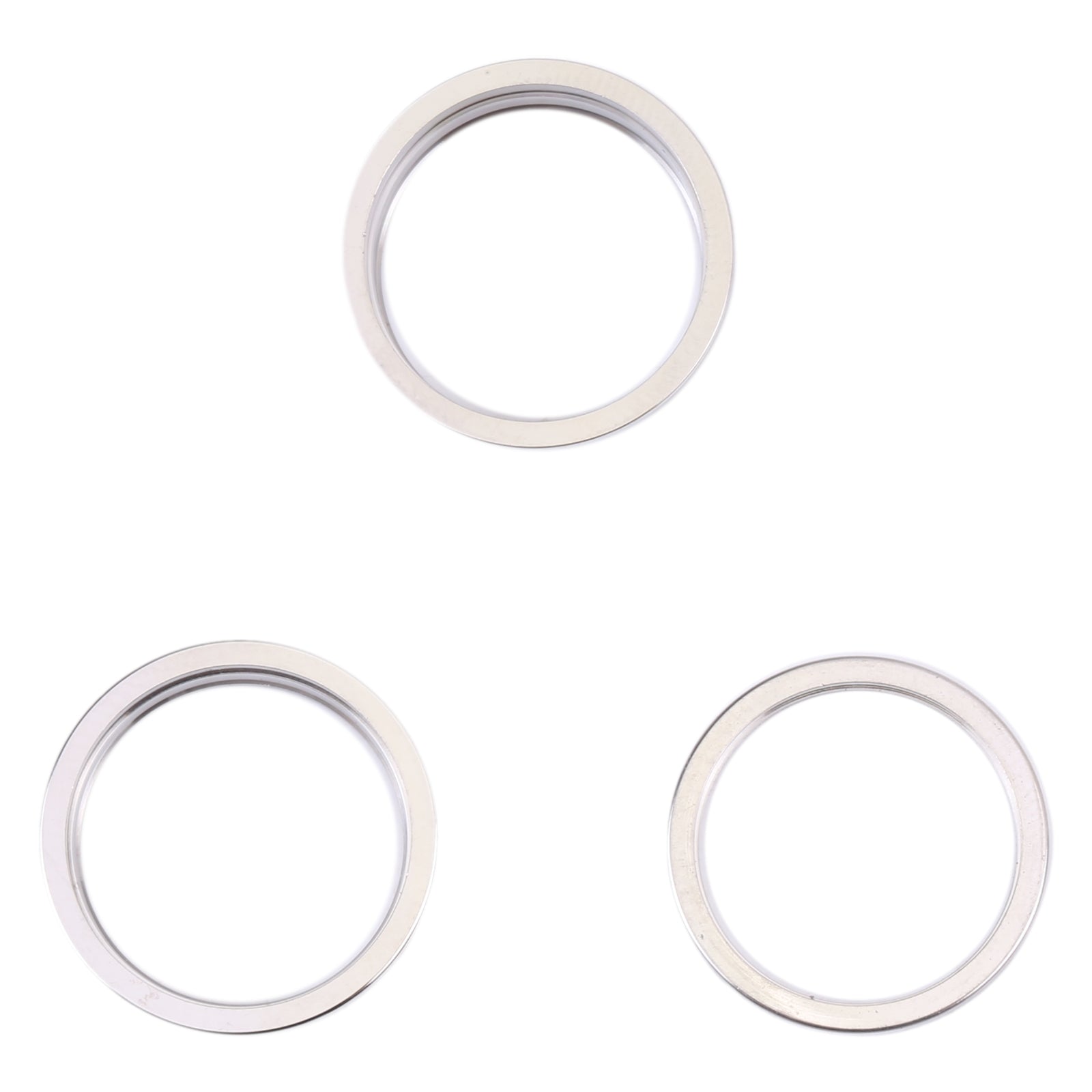 Rings for Rear Camera Lens Apple iPhone 14 Pro Max Silver