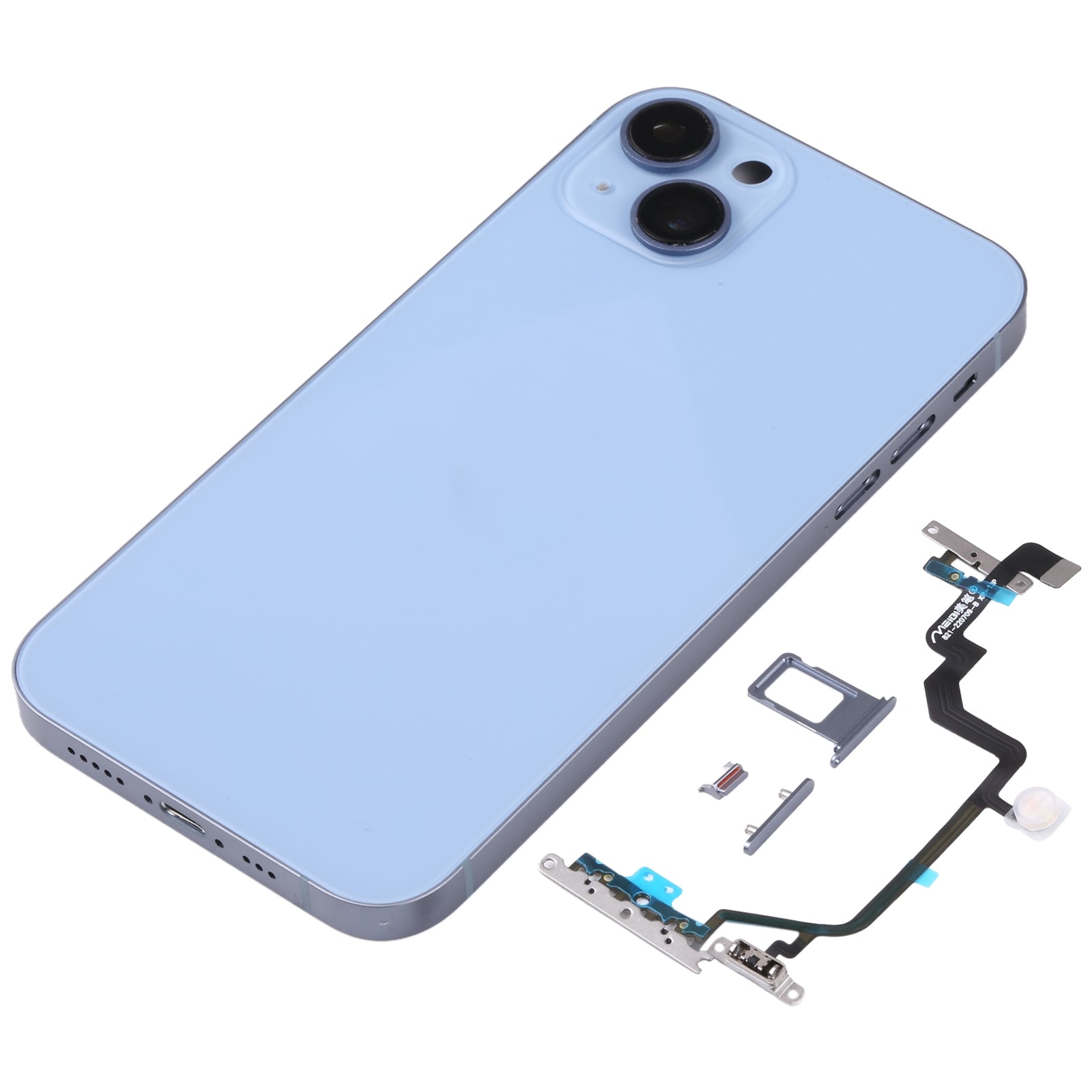 Chassis Cover Battery Cover Apple iPhone XR imitation iPhone 14 Blue