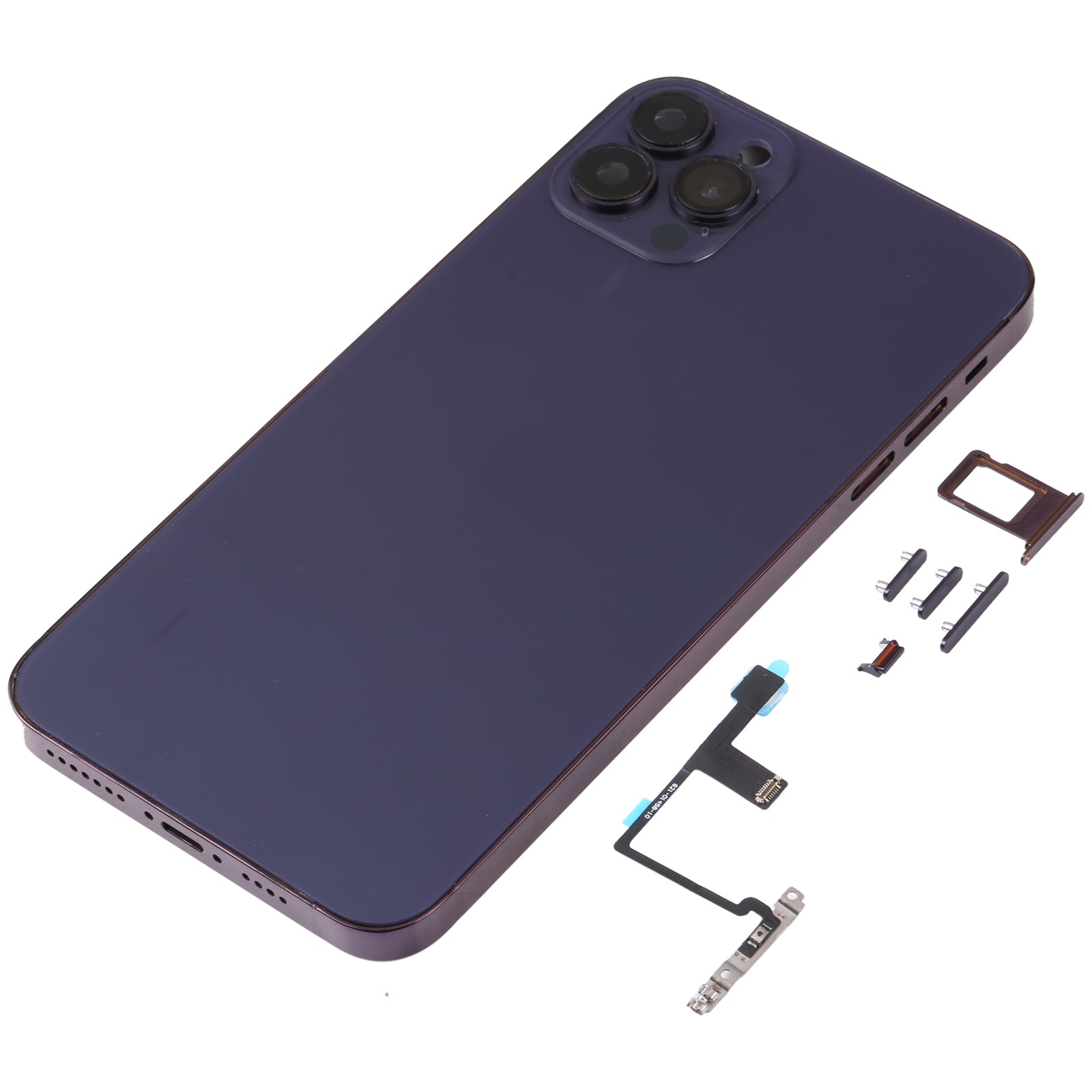 Chassis Cover Battery Cover Apple iPhone XR imitation iPhone 14 Pro Max Purple
