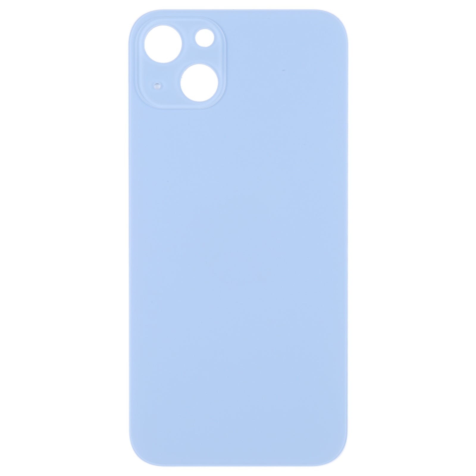 Cache Batterie Coque Arrière Apple iPhone 14 Plus Bleu Large Trou