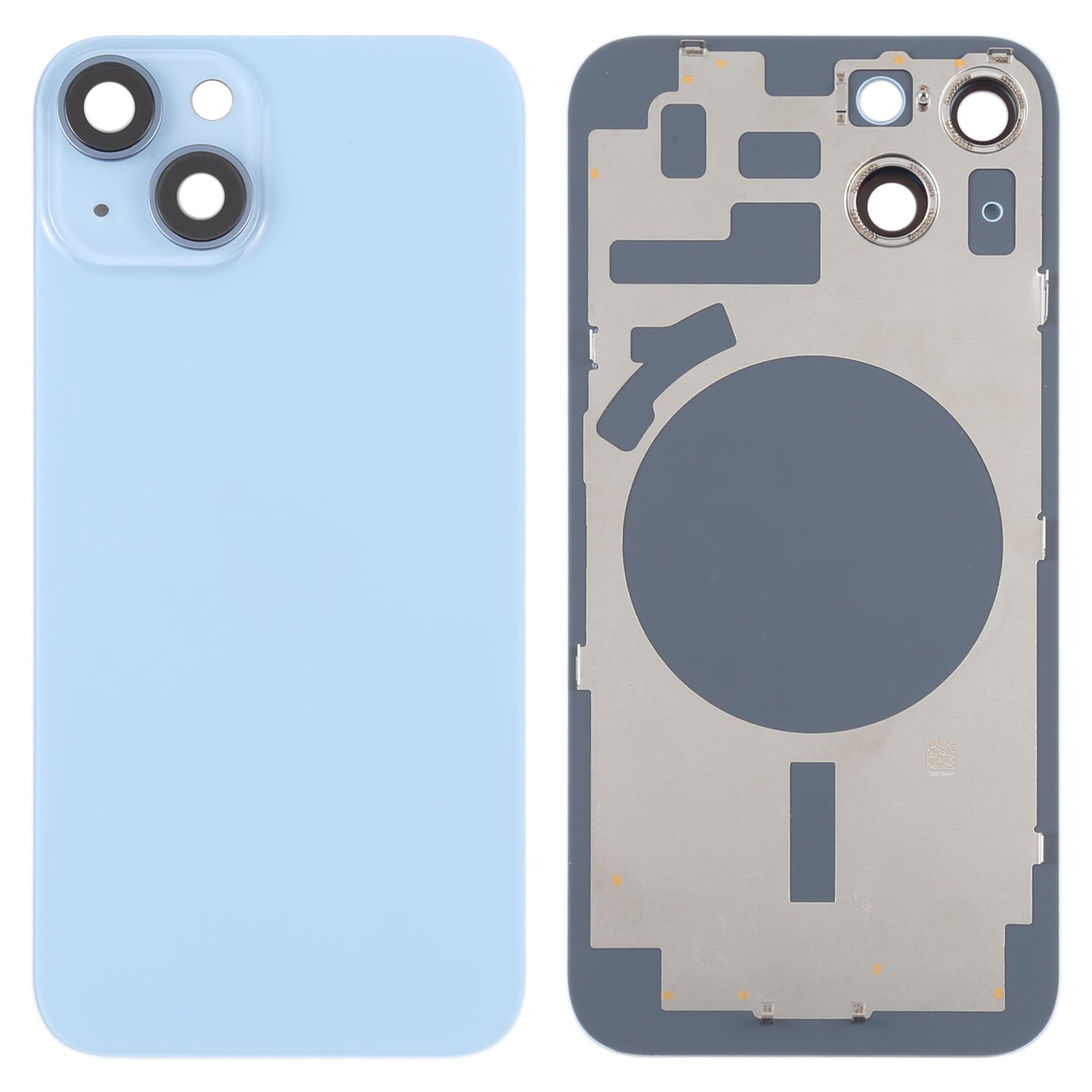 Cache Batterie Cache Arrière + Lentille Caméra Arrière Apple iPhone 14 Plus Bleu