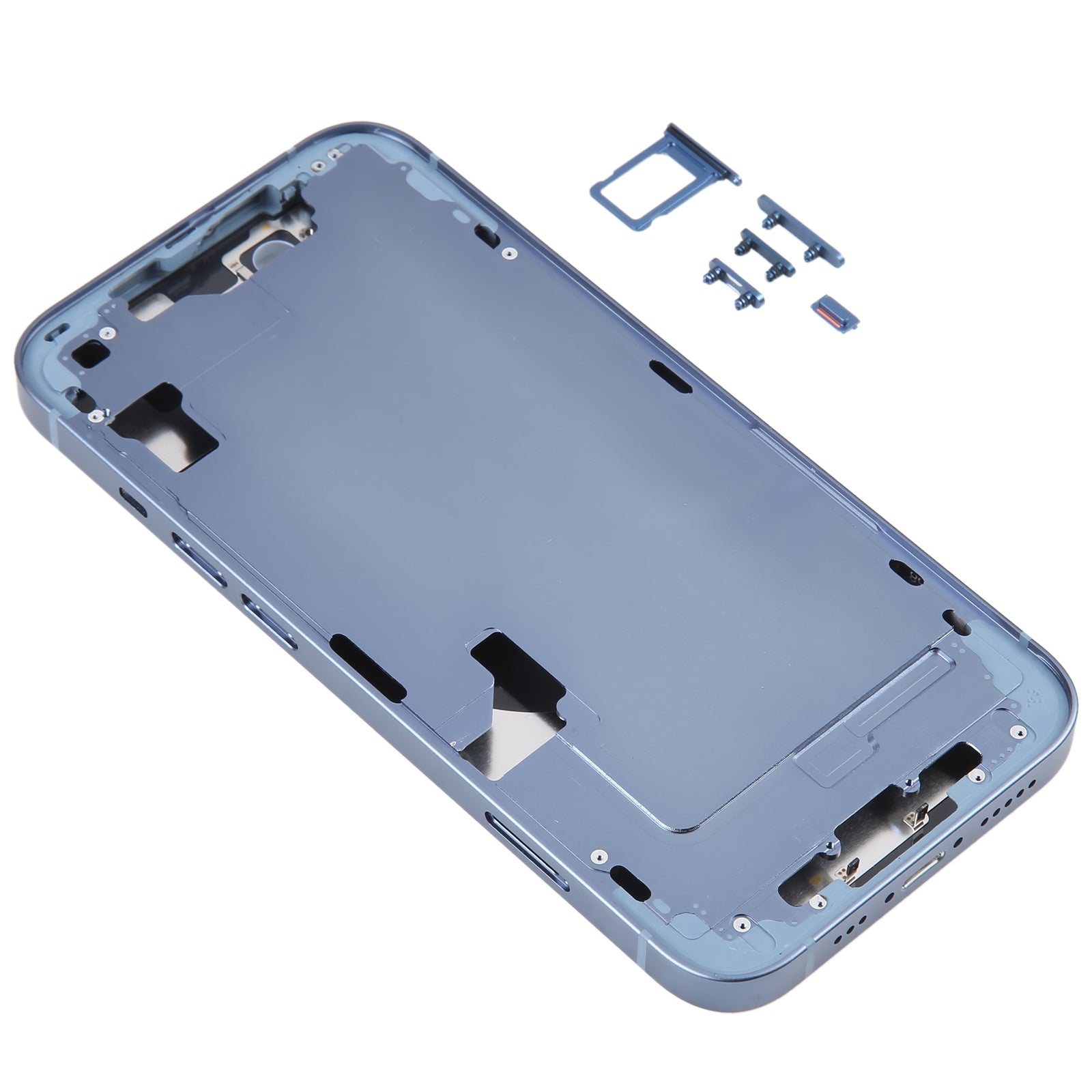 Tapa Bateria Back Cover + Marco Intermedio Apple iPhone 14 Azul