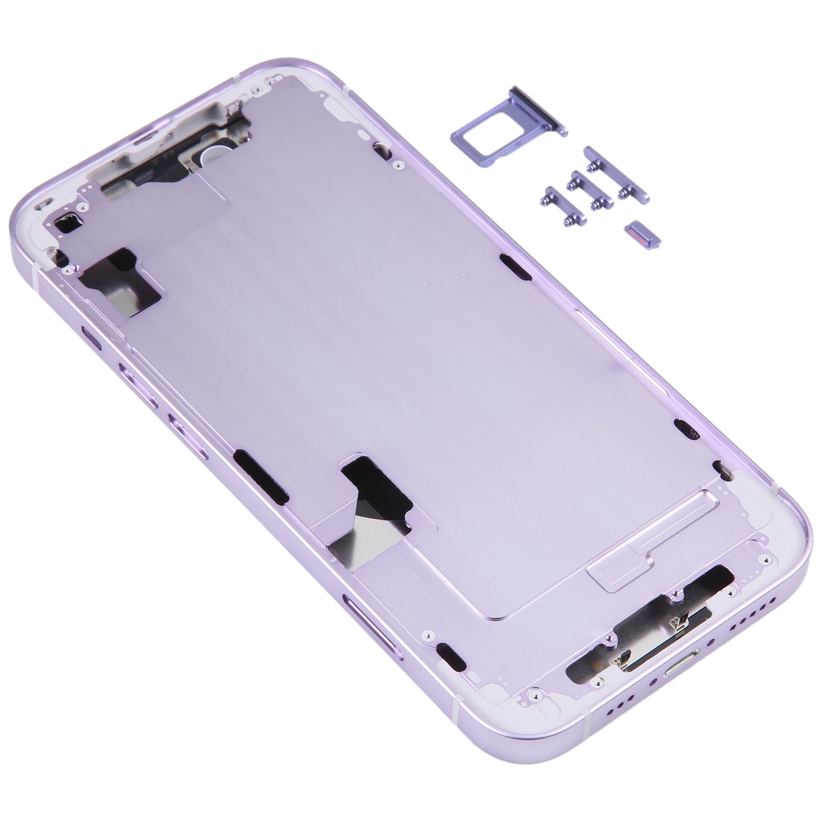 Cache Batterie Coque Arrière + Châssis Intermédiaire Apple iPhone 14 Violet