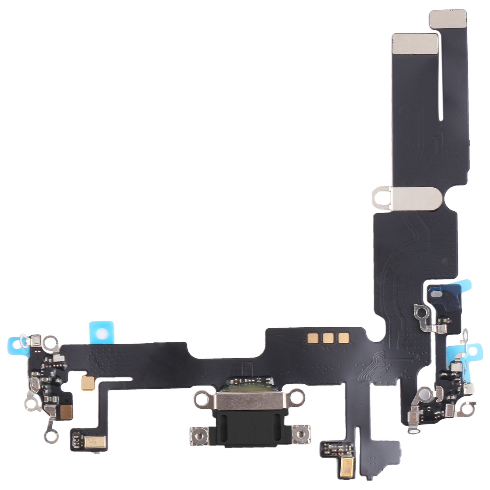 Flex Dock Carga Datos USB iPhone 14 Plus Negro