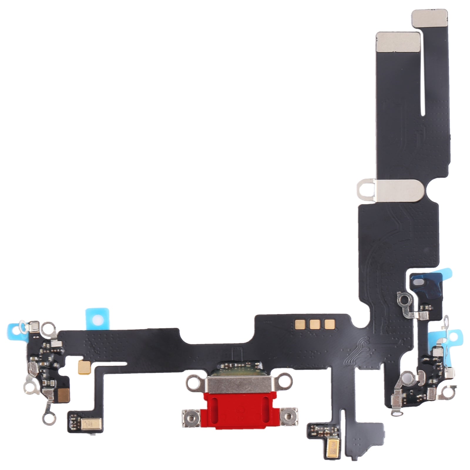 Flex Dock Carga Datos USB iPhone 14 Plus Rojo