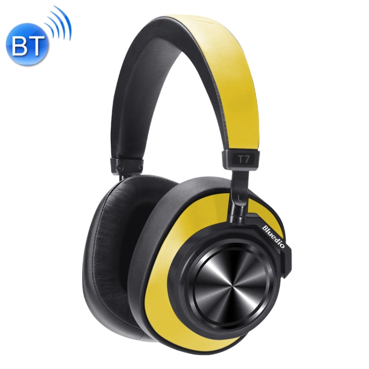Bluedio T7 Bluetooth Versión 5.0 Auriculares Auriculares Bluetooth (Amarillo)