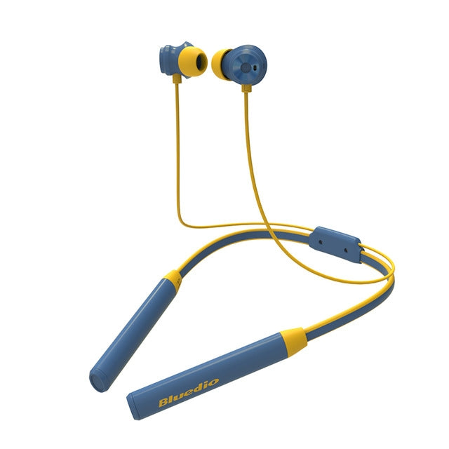 Bluedio TN2 Bluetooth Version 5.0 Casque Bluetooth de sport avec suppression active du bruit (Bleu)