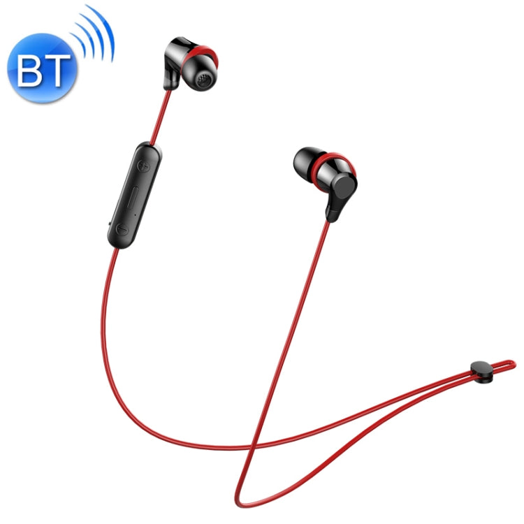 ZEALOT H11 Auriculares Deportivos internos Inalámbricos de alta Stereo con Bluetooth con Cable de Carga USB Distancia de Bluetooth: 10 m (Negro Rojo)