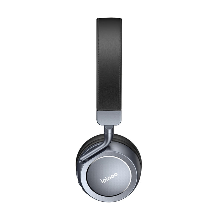 Ipipoo EP-1 Wireless Bluetooth Head-Mount Headphones HiFi Stereo Headphones Support Hands-free MFB Key (Grey)