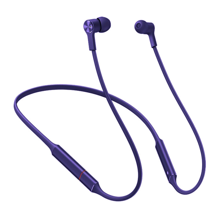 Original Huawei Freelace CM70-C Bluetooth 5.0 Waterproof Hanging Neck Sports In-Ear Bluetooth Headset (Purple)