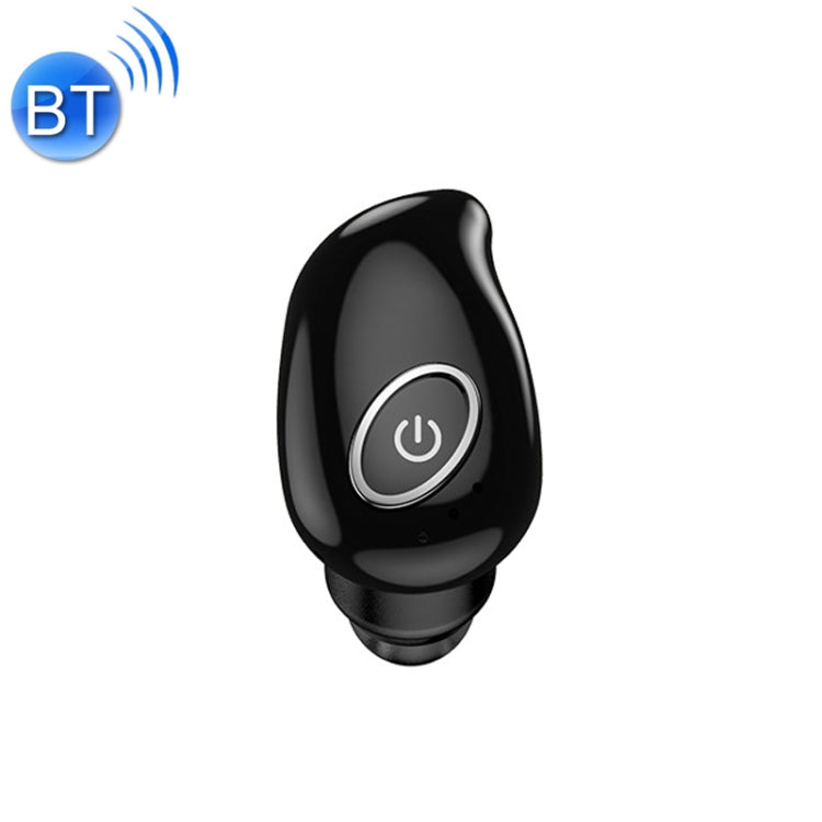 V21 Mini casque stéréo sans fil Bluetooth V5.0 à oreille unique sans boîtier de chargement (noir)