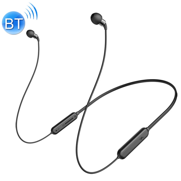 Casque de sport Bluetooth A3 Bluetooth Version 5.0 (Noir)
