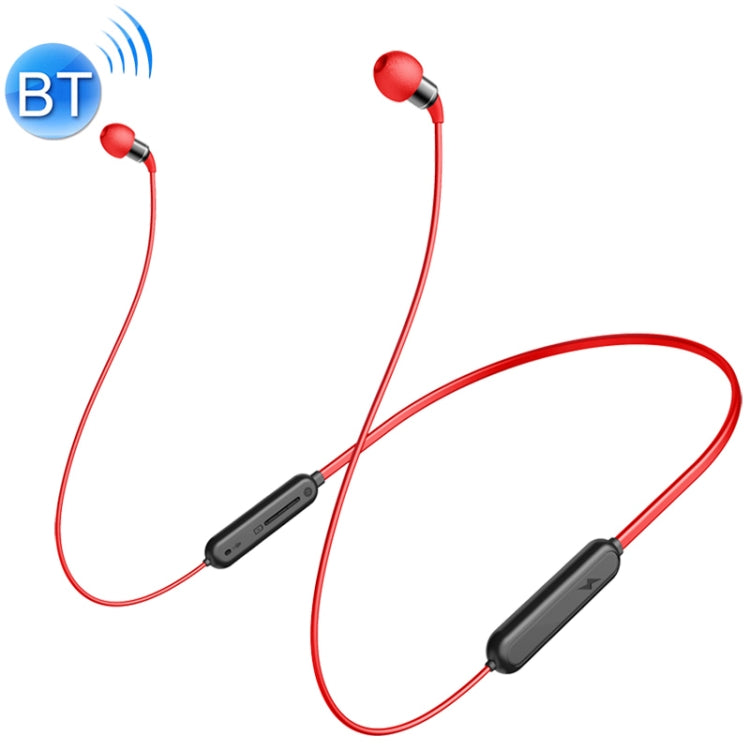 Auriculares Bluetooth Deportivos A3 Bluetooth Versión 5.0 (Rojo)