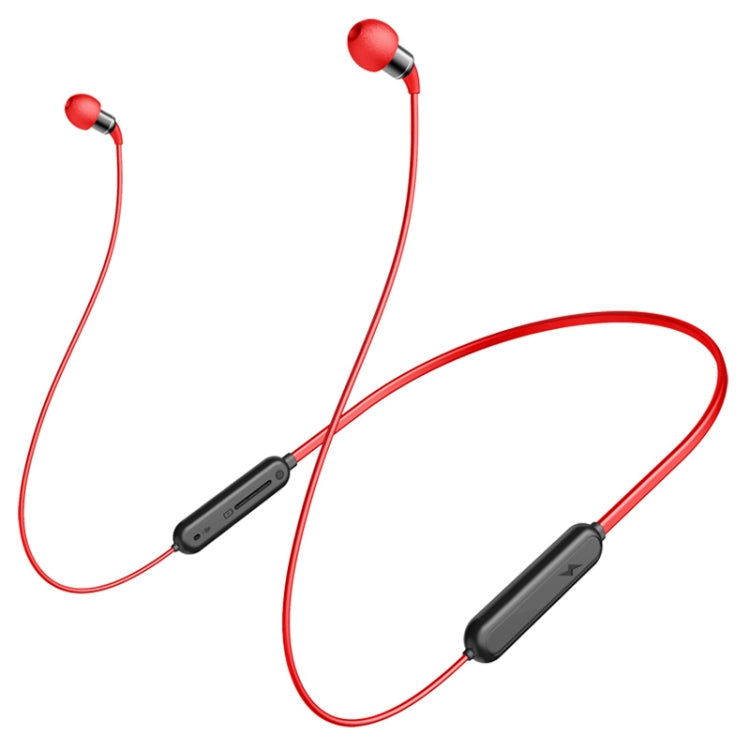 Bluetooth Sports Headphones A3 Bluetooth Version 5.0 (Red)