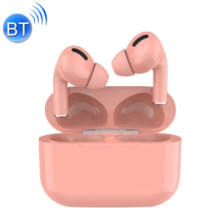 TWS Macaron Bluetooth 5.0 Touch Bluetooth Earphone with Charging Box Support HD Call and Siri and Pop-up Pairing and Bluetooth Name Change and Location Search (Pink)