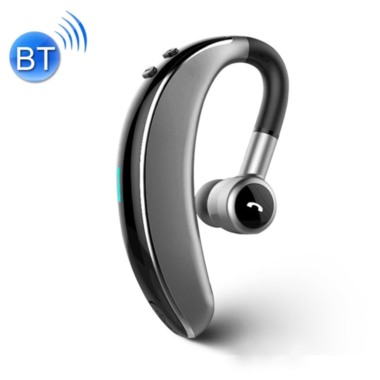 V7 Bluetooth 5.0 Business Style Casque de sport stéréo Bluetooth sans fil Prise en charge de la notification du nom de l'appelant (gris)
