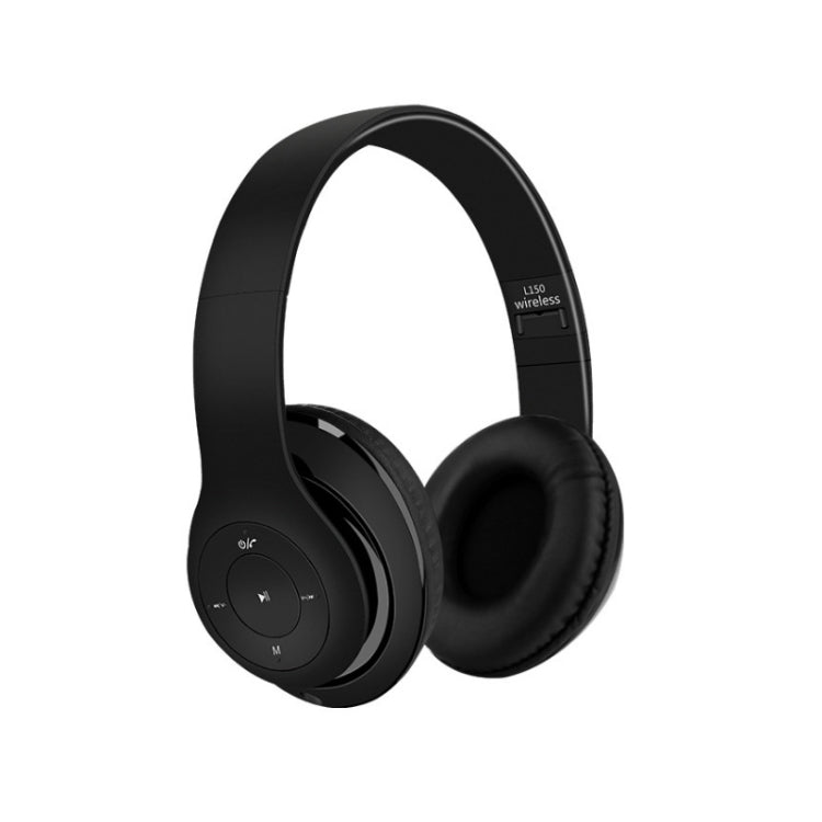 Wireless Bluetooth V5.0 Headphones L150 (Black)