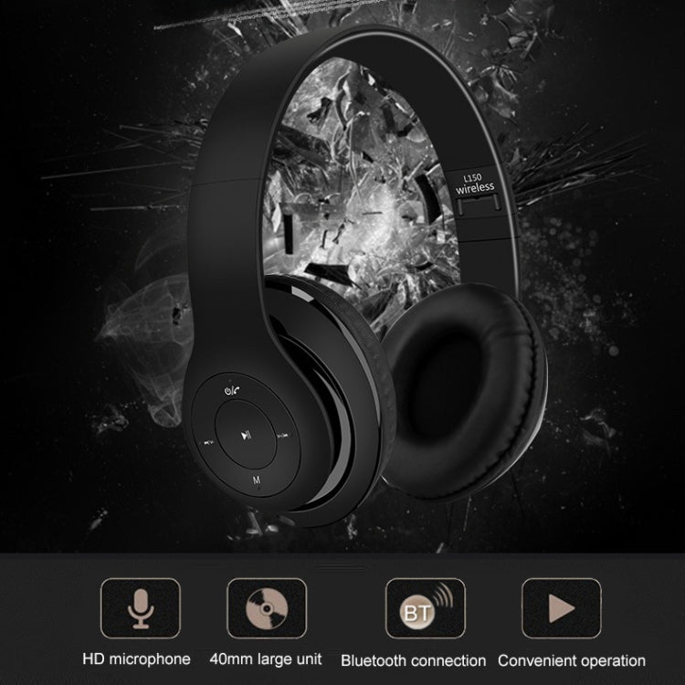 Auriculares Inalámbricos Bluetooth V5.0 L150 (Negro)
