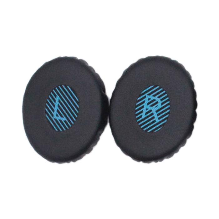 Bose OE2 / OE2i / SoundTrue Auriculares Cojín Funda de Esponja Orejeras Almohadillas de repuesto (Negro Azul)
