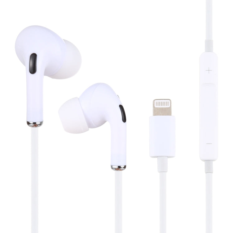 8 Pin In-Ear Headphones with Mic Cable length: about 1.2m