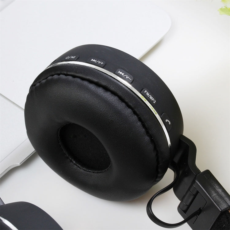 S36 Bluetooth 4.2 Auriculares Bluetooth soporte para reproducción de música conmutación Control de volumen y respuesta (Negro)