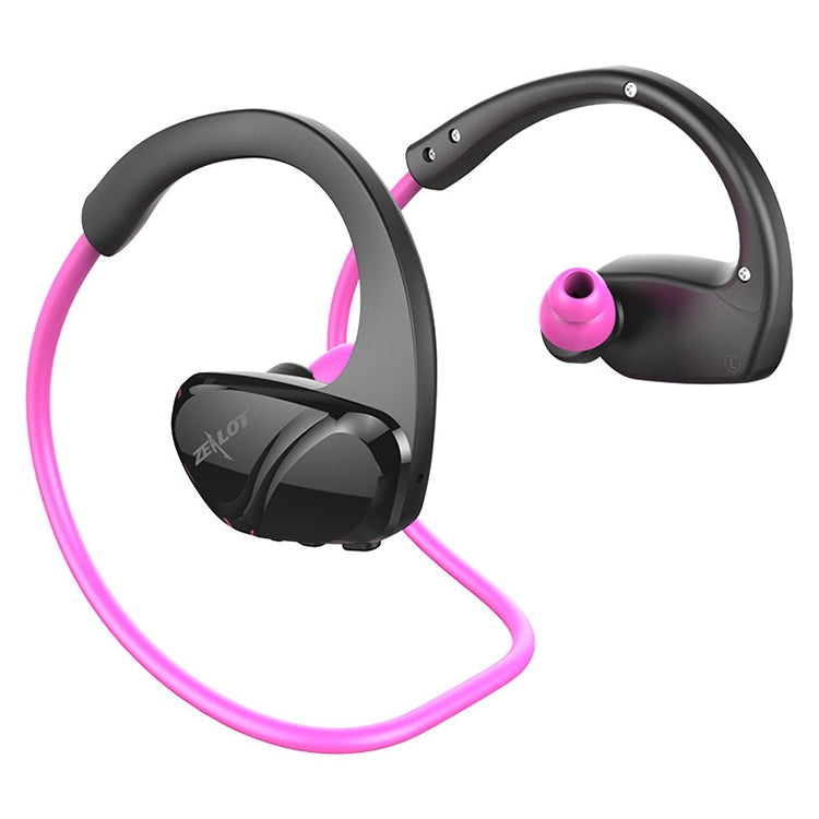 ZEALOT H8 CVC6.0 Auricular Bluetooth impermeable para deportes con reducción de ruido montado en el cuello Control de llamada y aplicación