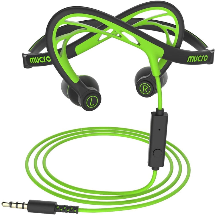 Mucro ML233 MAIL MAIL Power Cable AFTER EAR HEADPHONES NIÁ'A DE NIÁ'O IN EAR AUENTE Cable LENGTH: 1.2m (green)