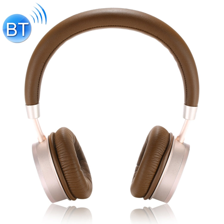 Remax RB-520HB Bluetooth V4.2 Casque de musique stéréo (café foncé)