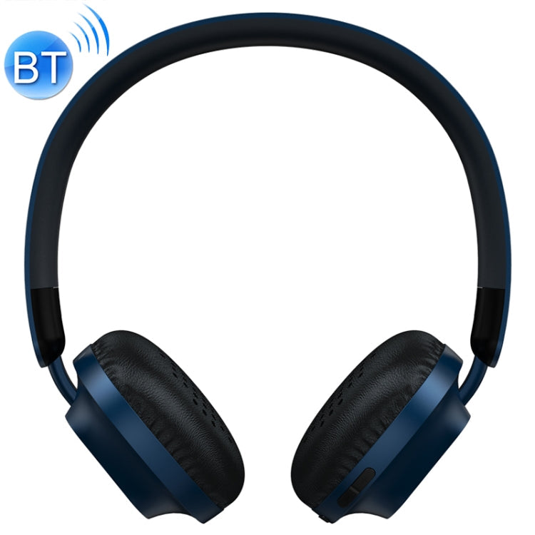 Remax RB-550HB Bluetooth V5.0 Casque de musique stéréo (Bleu)