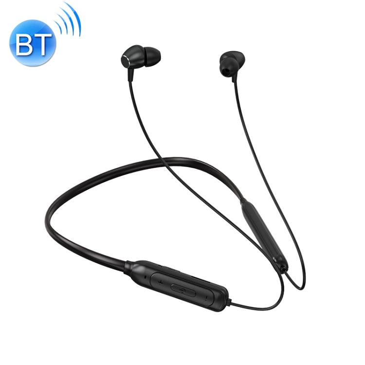 M61 Bluetooth 5.1 Deporte de negocios Metal Magnético Metal Stereo Auricular Bluetooth (Negro)
