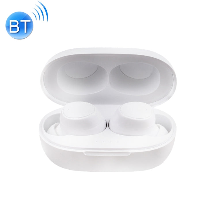 Ain MK-T1 TWS IPX4 Auricular de Bluetooth Semi-in-Ore Bluetooth de reducción de ruido impermeable con caja de Carga Soporte Llamada y Modo Soltero y Binaural y Conexión automática