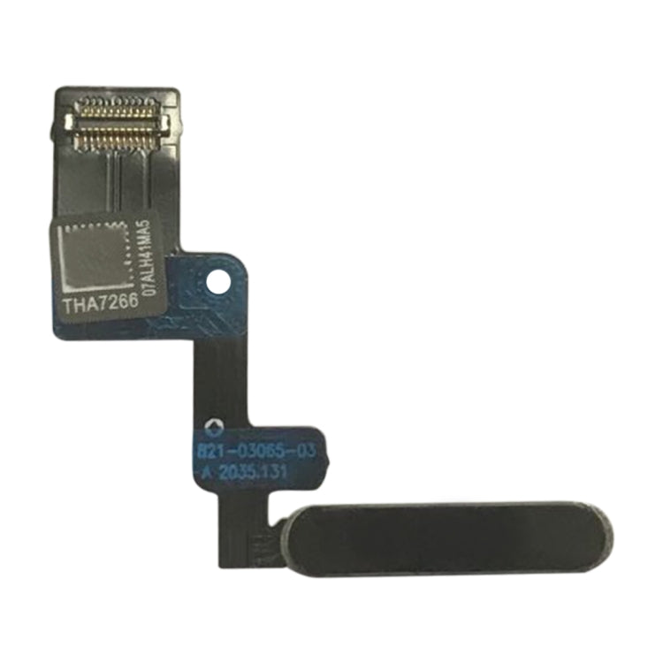 Câble flexible du bouton d'alimentation d'empreintes digitales pour iPad Air 2020 10.9 / Air 4 A2324 A2072 A2325 (Noir)