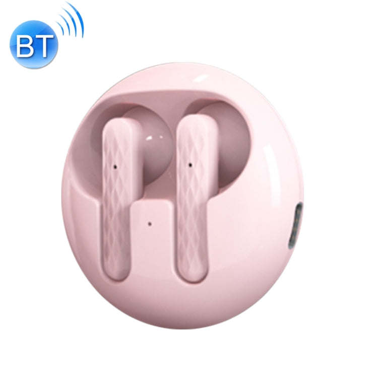 ZEQI T501 True Wireless Mini Écouteurs Bluetooth Touch (Rose)