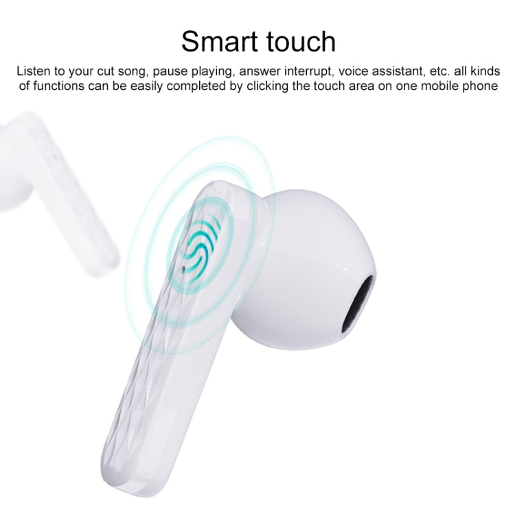 ZEQI T501 True Wireless Mini Bluetooth Earphone Earbud Touch (Pink)