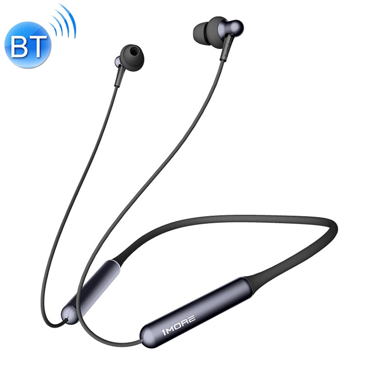 Original Xiaomi youpin E1024BT 1More Bluetooth con estilo 4.2 Auricular de Bluetooth Inalámbrico con cuello de bobina con cuello Doble (Negro)