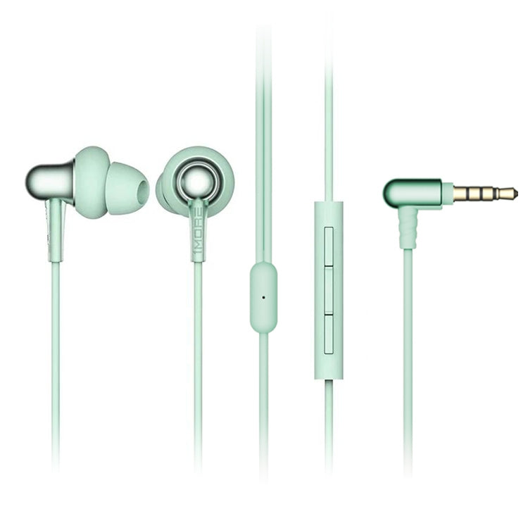 Original Xiaomi Younfin E1025 1More sets of Dual Motion Mobile In-Ear Wired Earphone (Green)