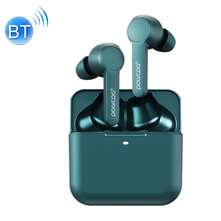 X7 Bluetooth 5.0 TWS True Wireless Noise Reduction Sports Gaming Wireless Bluetooth Earphone (Dark Green)