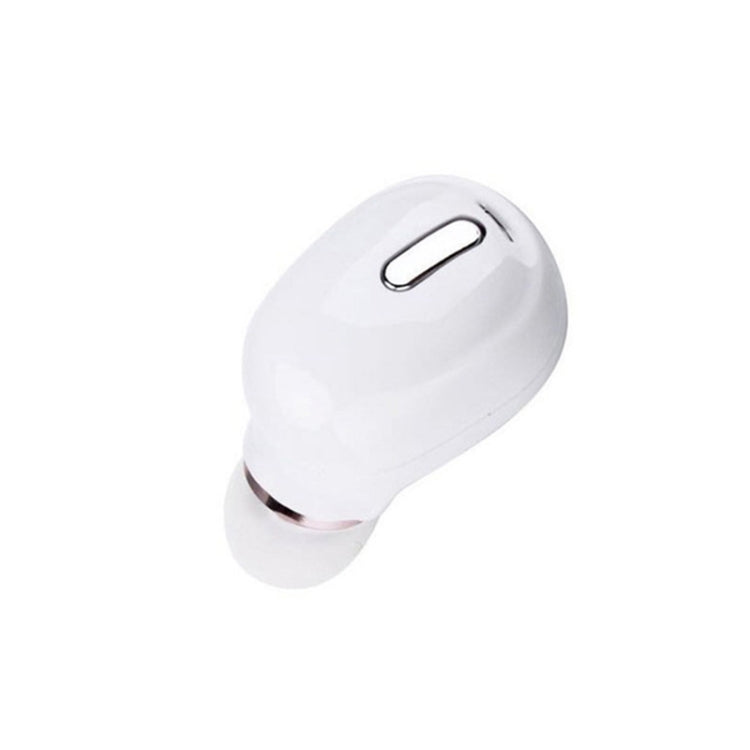 X9 Wireless Bluetooth 5.0 Mini Unilateral In-Ear Earphone (White)